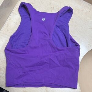 Lululemon Athletica Purple Tank Top